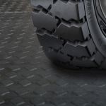 Дешевое резиновое напольное покрытие для Гаража или Склада