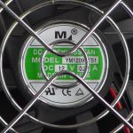 Радиатор для РЭА  с  вентилятором  92х92х25мм.