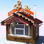 Продажа торговых киосков.